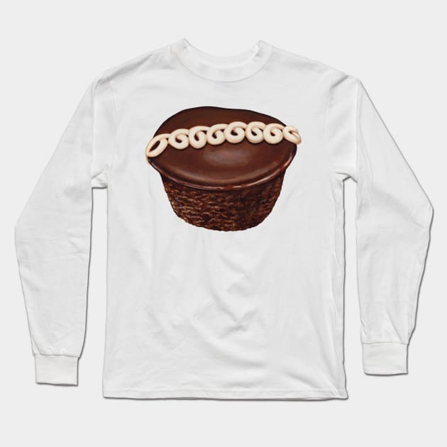 Cupcake Long Sleeve T-Shirt by KellyGilleran